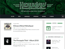 Tablet Screenshot of heavylaw.com